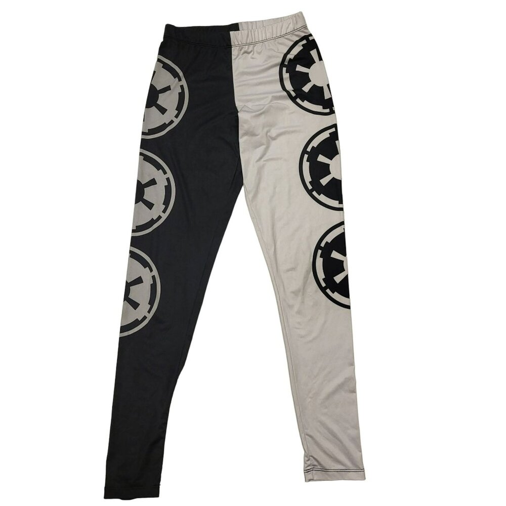Lucas Films Star Wars Mighty Fine Legging Imperial Galactic Empire Black White S